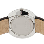 Gucci Stainless Steel Calfskin 35mm U-Play Quartz Watch Brown