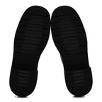 Chanel Shiny Lambskin Quilted Lace Up Combat Boots 38.5 Black