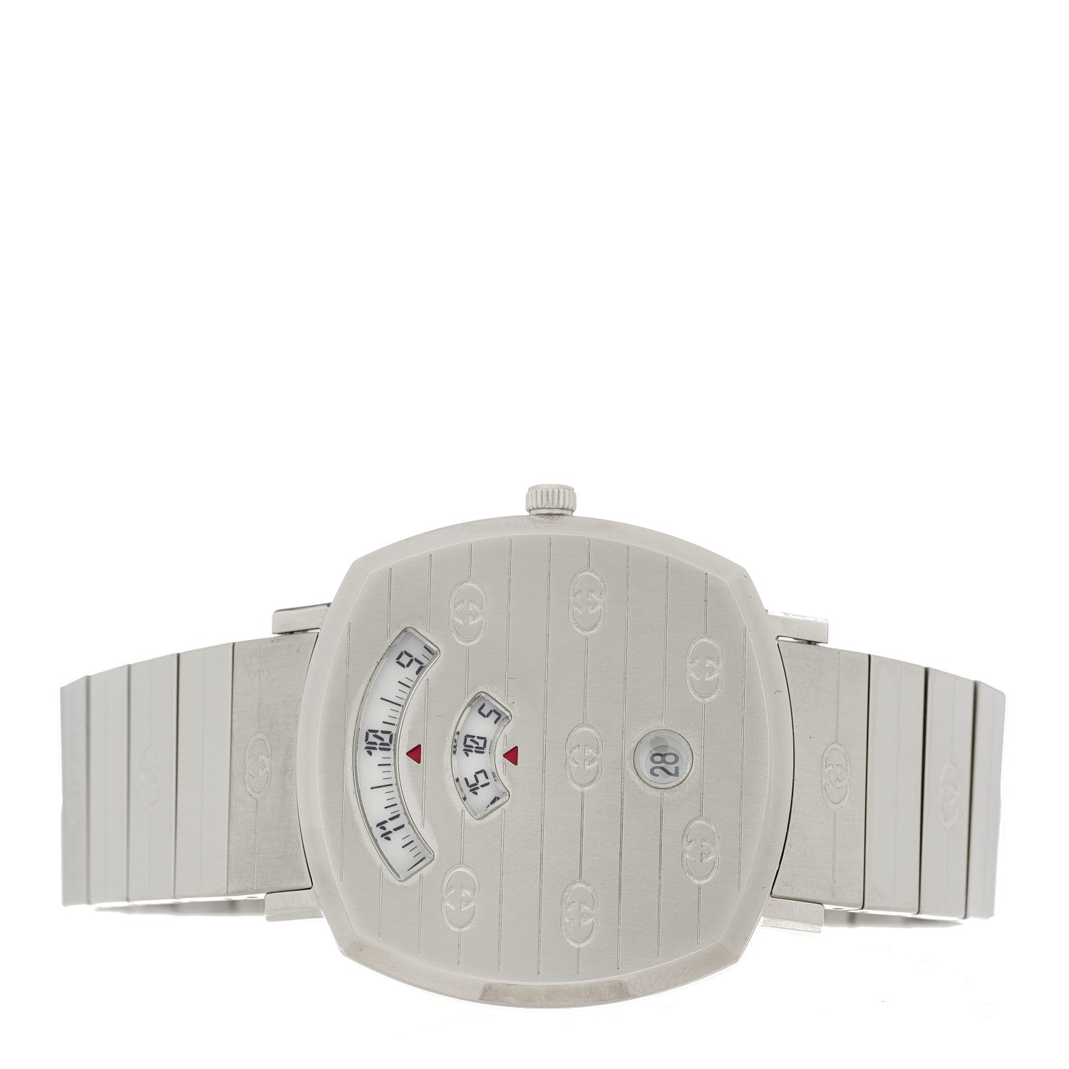 Gucci Stainless Steel 38mm Grip Quartz Watch