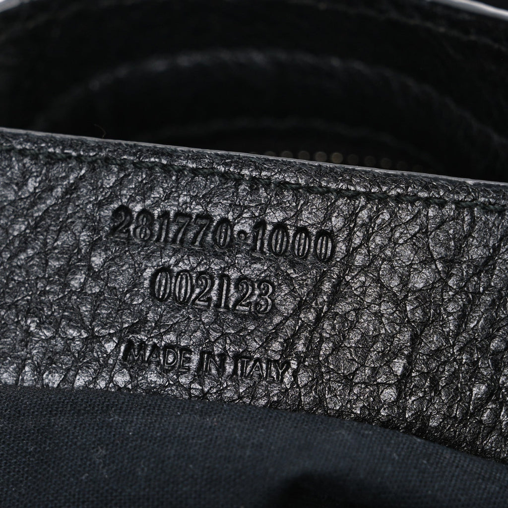 Balenciaga Agneau Giant 12 Rose Gold Hardware City Black