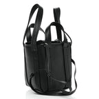 Balenciaga Grained Calfskin Mini 2.0 Everyday North South Shoulder Tote Bag Black