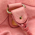Balenciaga Agneau Giant 21 Gold Hardware City Bubblegum