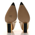 Fendi Nappa Fendi First 95mm Pointed Booties 39.5 White