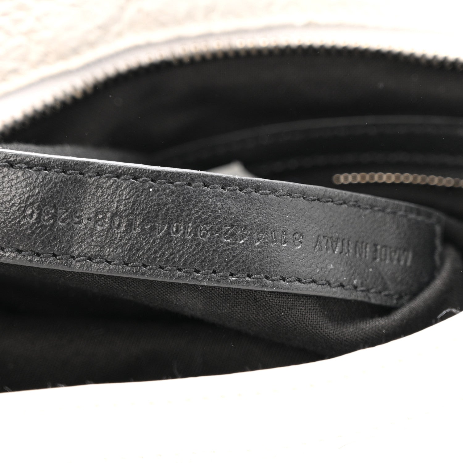 Balenciaga Arena Storico Classic Silver Hardware Small Le City  Optic White