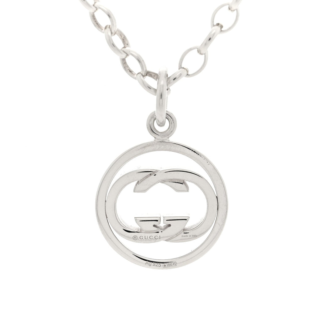 Gucci Sterling Silver Britt Necklace