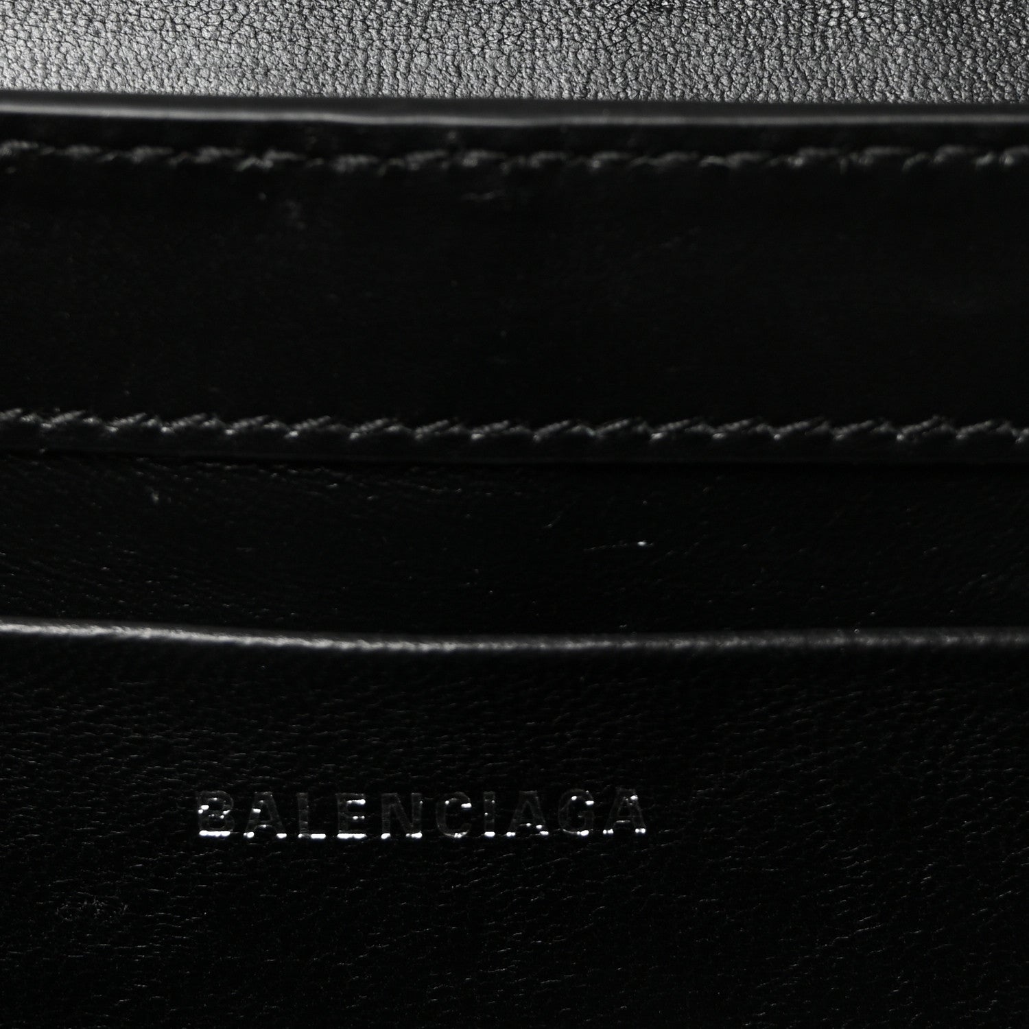 Balenciaga Box Calfskin Monochrome Small XX Flap Stretch Bag Black