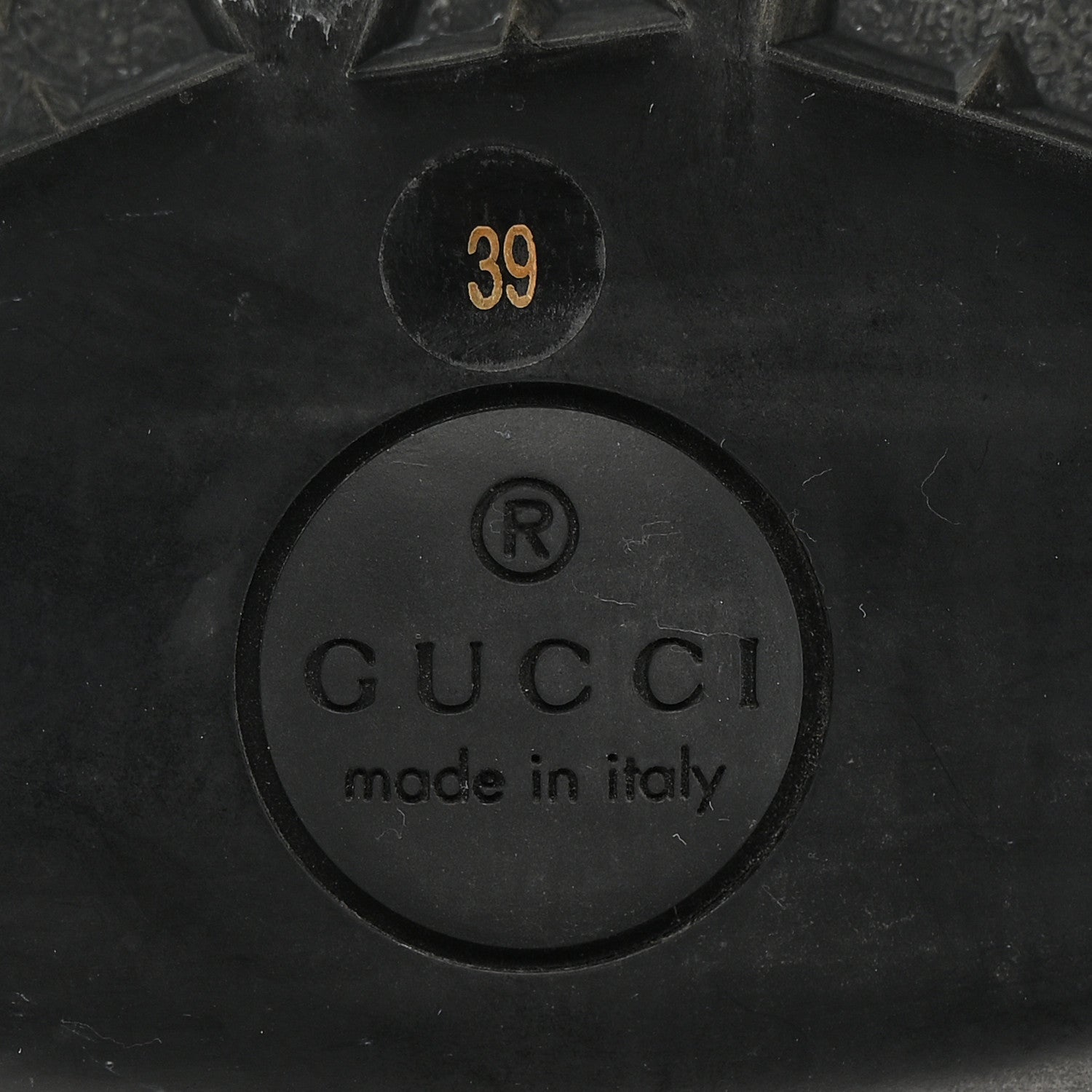 Gucci Cordovan Lux Womens Harald Horsebit 25mm Platform Loafers 39 Black