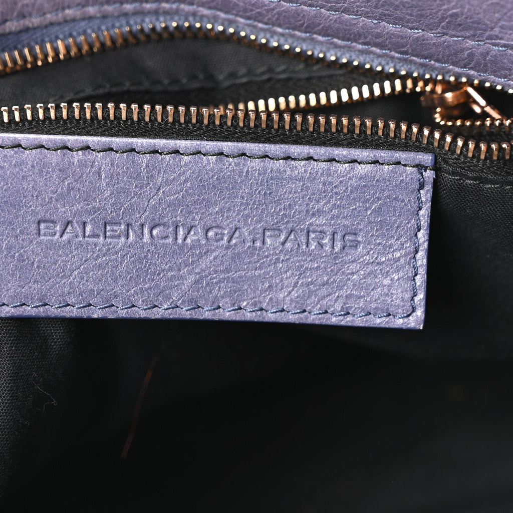 Balenciaga Agneau Giant 12 Rose Gold Hardware City Jacynthe