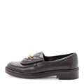 Chanel Lambskin Quilted CC Turnlock Loafers 36 Dark Brown