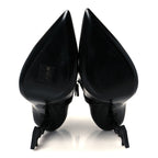 Saint Laurent Nappa Vendome Opyum 110 Ankle Boots 39.5 Black