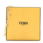 Fendi Metal Crystal Fendi First Tennis Choker Necklace Gold