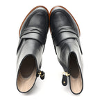 Loewe Calfskin Loafer Ankle Boots 39 Black