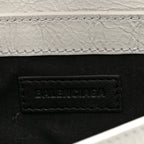 Balenciaga Agneau Arena Le Cagole Sling Bag XS Optic White