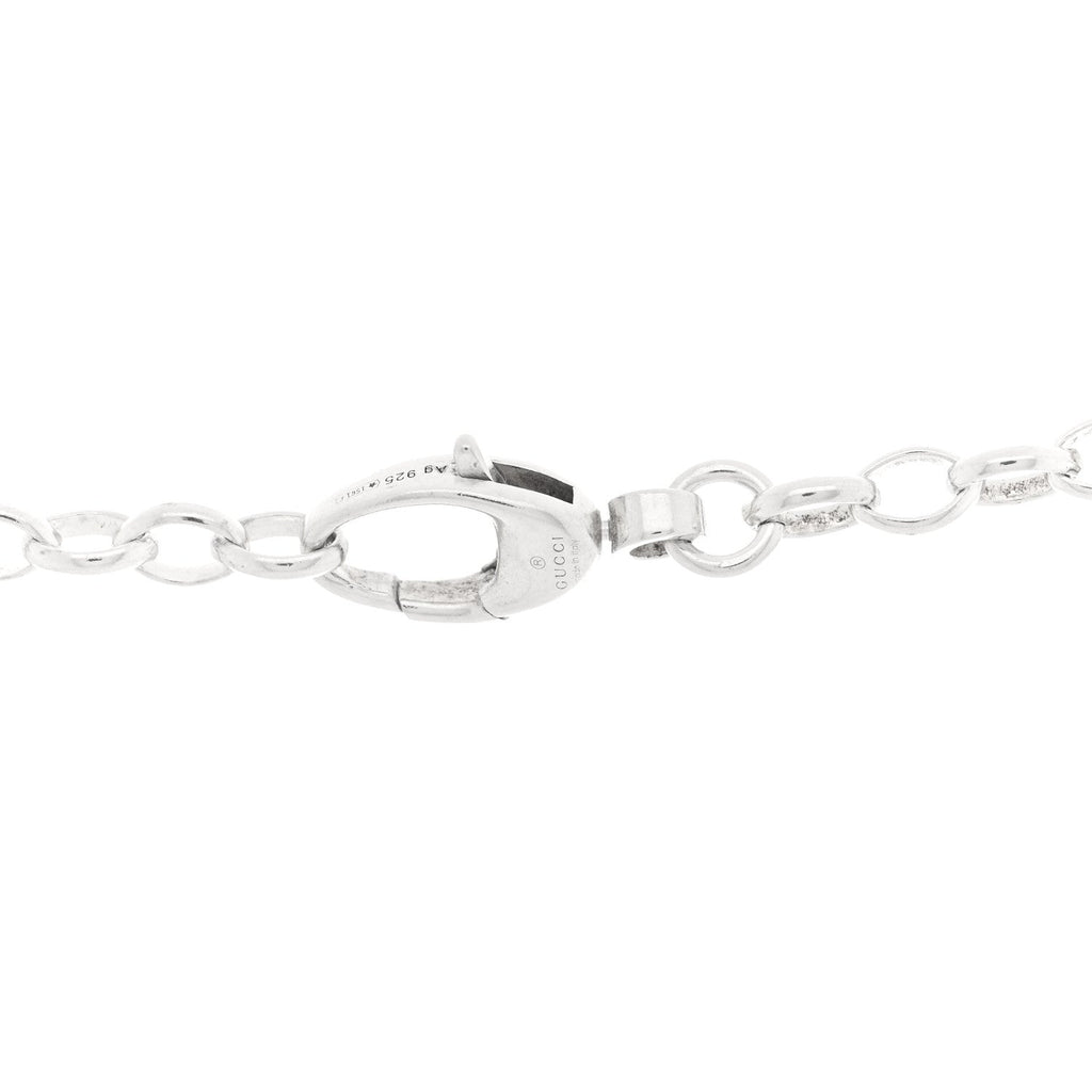 Gucci Sterling Silver Britt Necklace