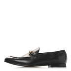 Gucci Calfskin Horsebit Mens Jordaan Loafers 7 Black