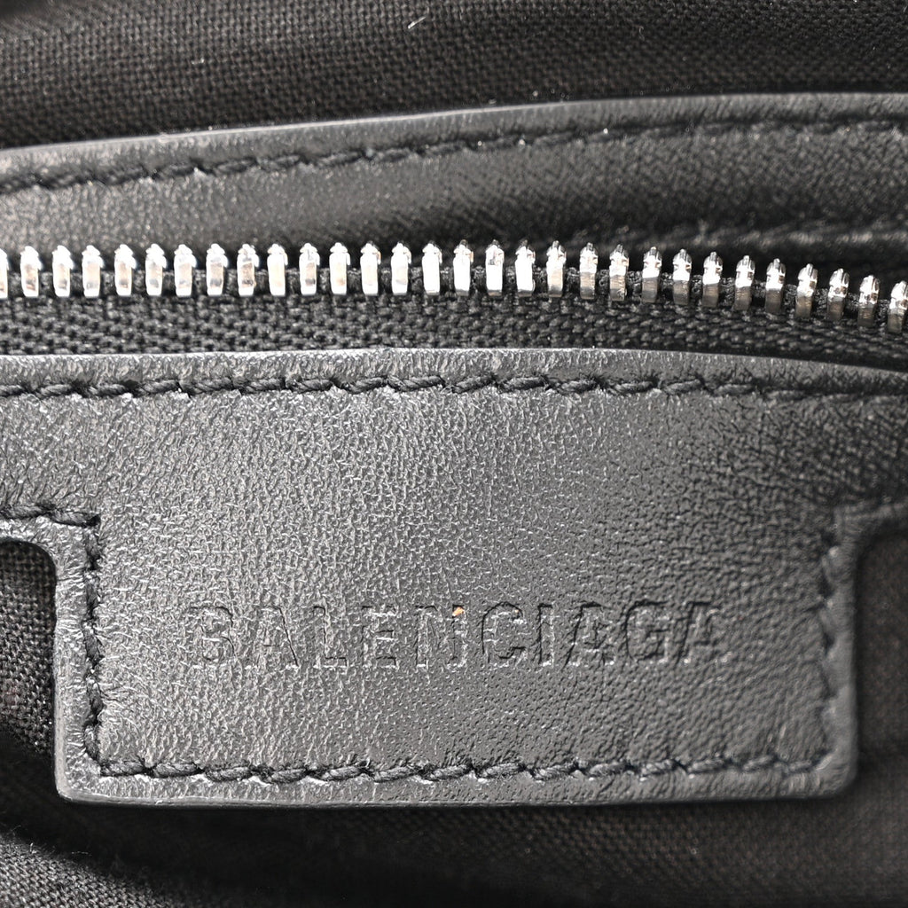 Balenciaga Arena Storico Classic Silver Hardware Small Le City  Optic White