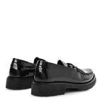 Saint Laurent Glazed Calfskin Le Loafer 15 Penny Slippers 39 Black