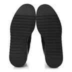 Chanel Lambskin Patent CC Cap Toe Quilted Short Platform Boots 39.5 Black