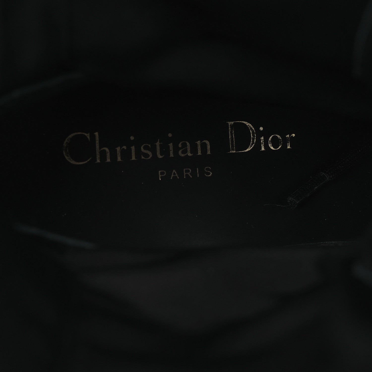 Christian Dior Nappa Stretch Dior Arcade Boots 39 Black