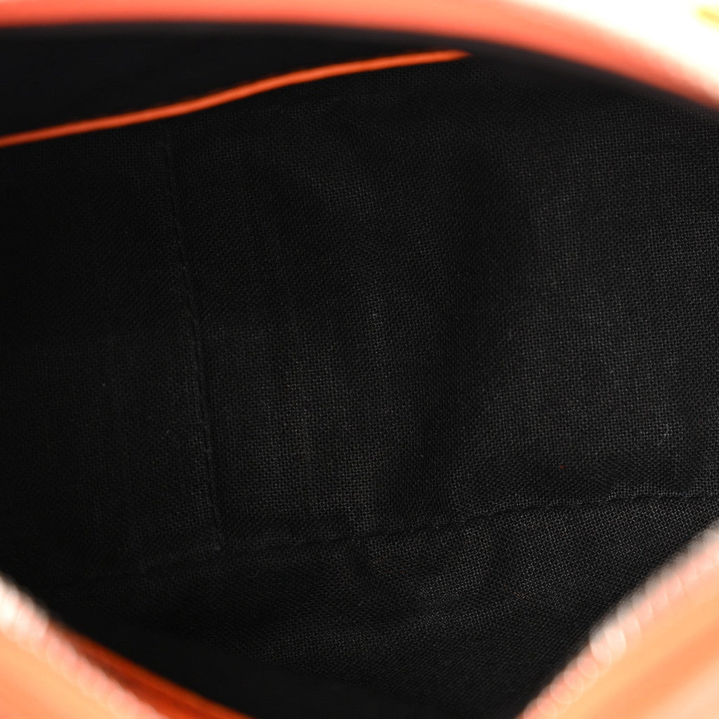 Balenciaga Agneau Arena Le Cagole Shoulder Bag XS Orange