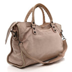 Balenciaga Agneau Classic Hardware City Bois De Rose