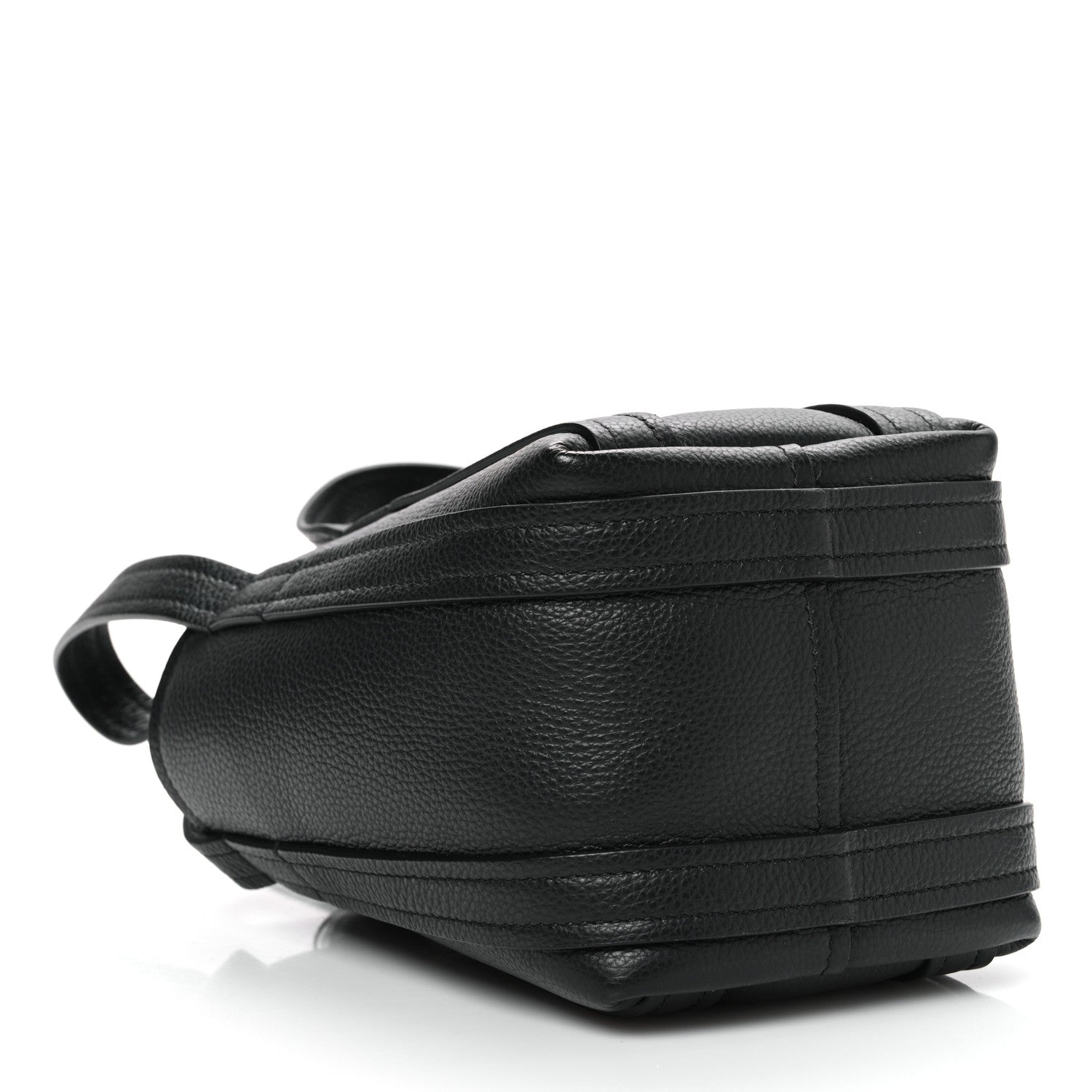Balenciaga Grained Calfskin Mini 2.0 Everyday North South Shoulder Tote Bag Black