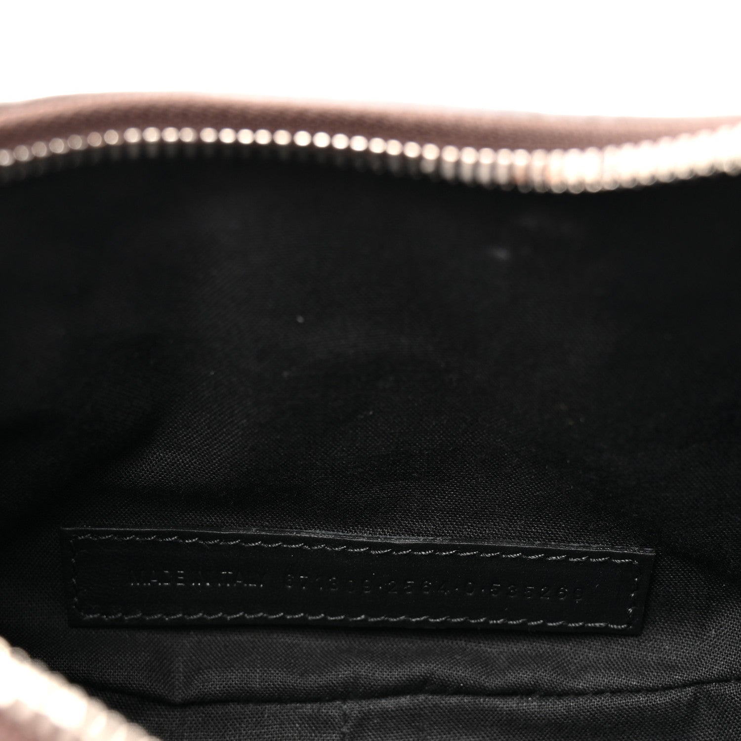 Balenciaga Metallic Agneau Arena Le Cagole Shoulder Bag XS Dark Bronze