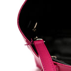 Balenciaga Calfskin XXS Everyday Tote Rose Magenta Black