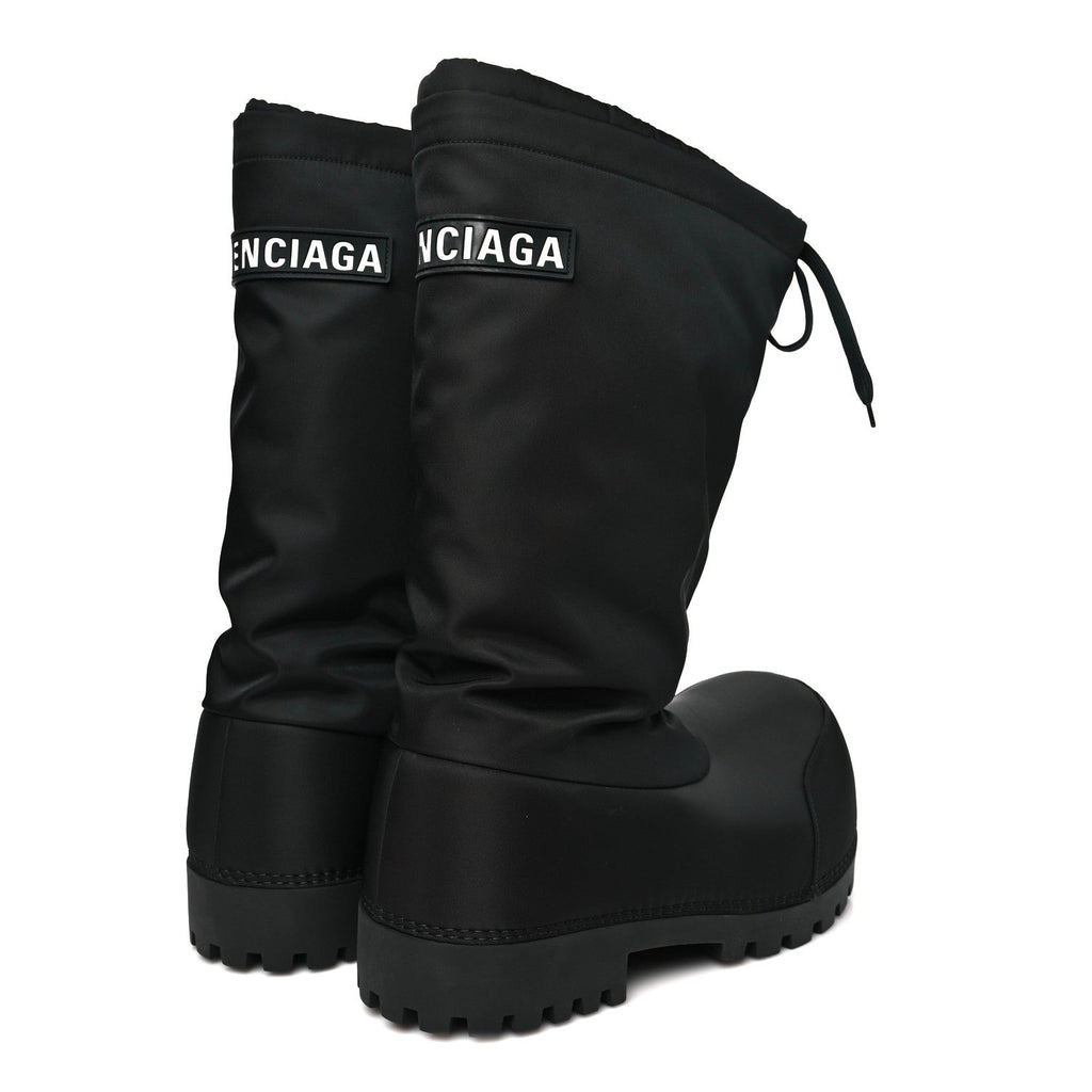 Balenciaga Nylon Mens Alaska High Boots 41-42 Black