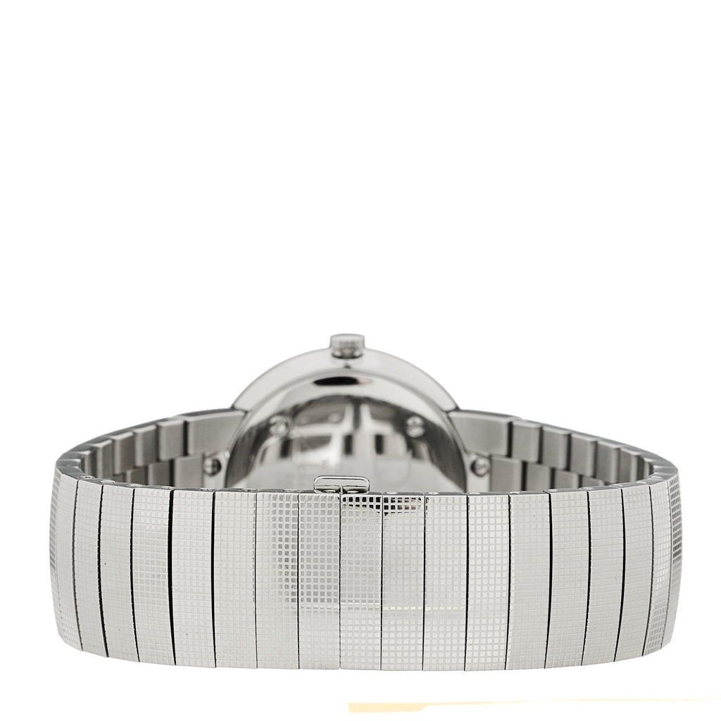 Christian Dior Stainless Steel Diamond Bezel 33mm La D De Dior Quartz Watch
