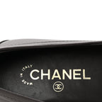 Chanel Lambskin Quilted CC Turnlock Loafers 38.5 Dark Brown
