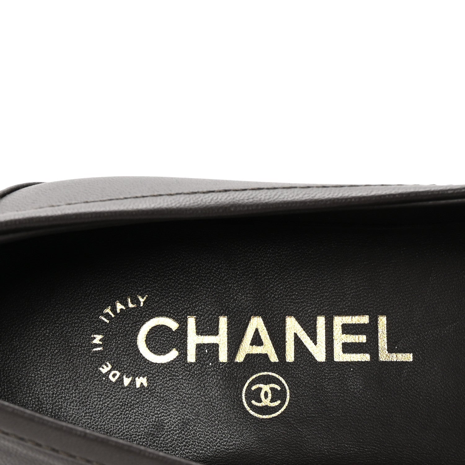 Chanel Lambskin Quilted CC Turnlock Loafers 38.5 Dark Brown