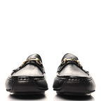 Gucci Calfskin Mens Horsebit Loafers 10 Brown