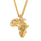 Chanel Metal Pearl Crystal CC Dakar Pendant Necklace Gold White