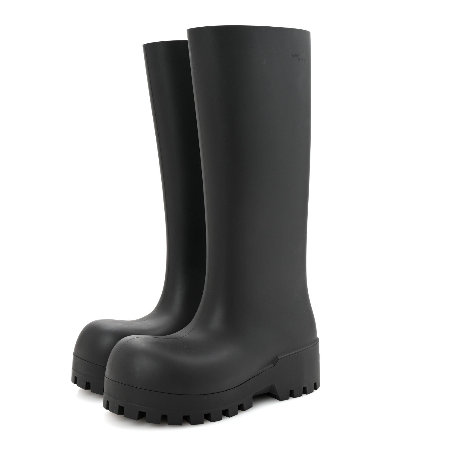 Balenciaga Rubber Bulldozer Rain Boots 39 Black