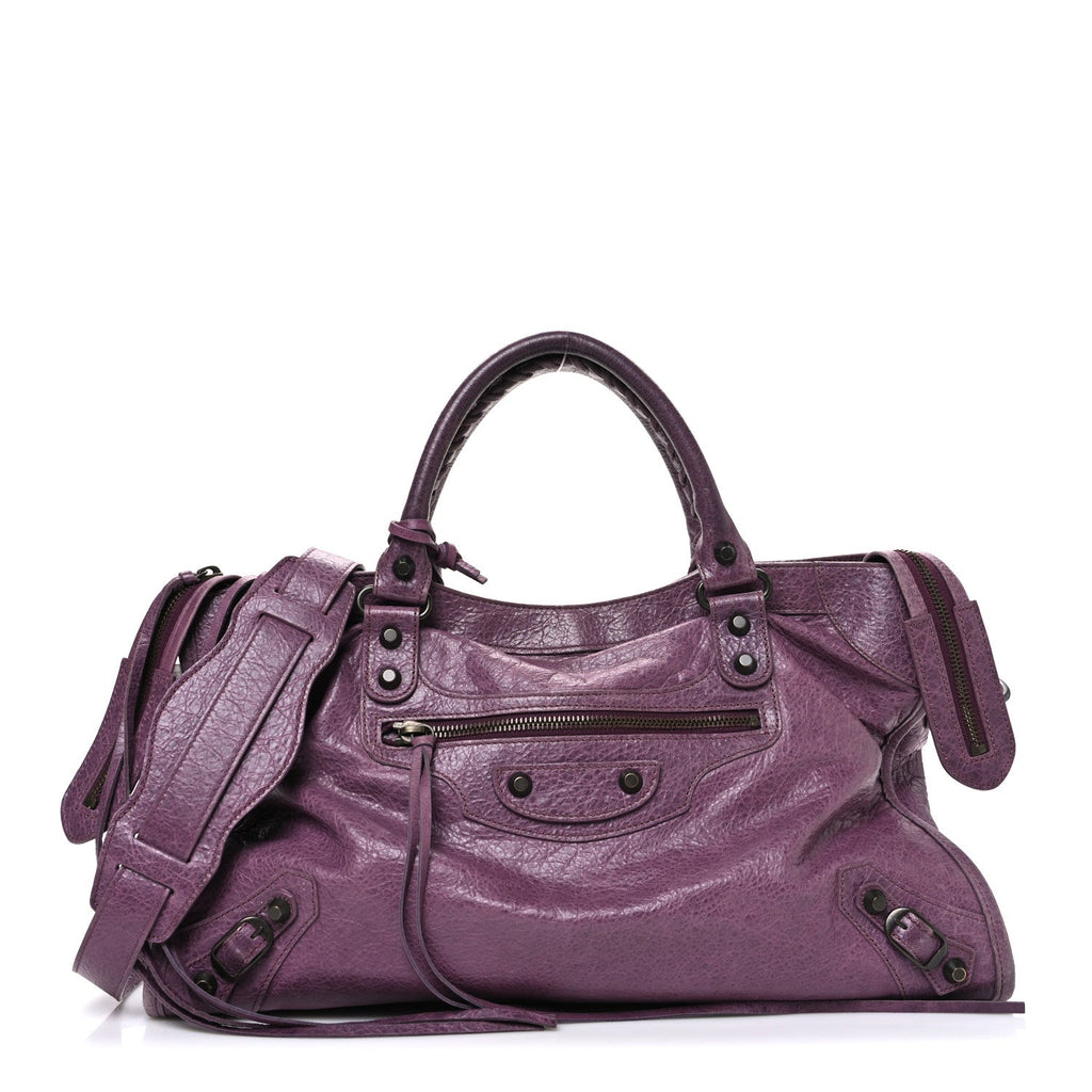 Balenciaga Agneau Classic Hardware City Murier