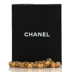 Chanel Metal Beaded Multistrand Bracelet Gold