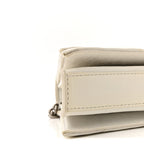 Balenciaga Crushed Calfskin Quilted XS Crush Chain Bag  Optic White