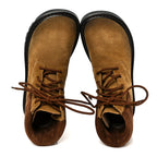Loewe Suede Mens Sierra Combat Boots 41 Tobacco Brown