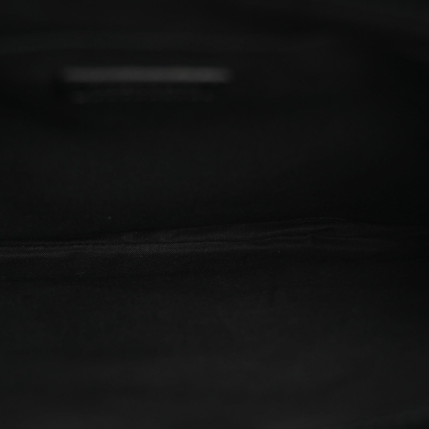 Balenciaga Calfskin Cotton Canvas Logo Clutch Black