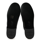 Chanel Suede Calfskin CC Slingback Loafers 39 Black
