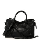Balenciaga Agneau Arena Classic Black Hardware S City Black