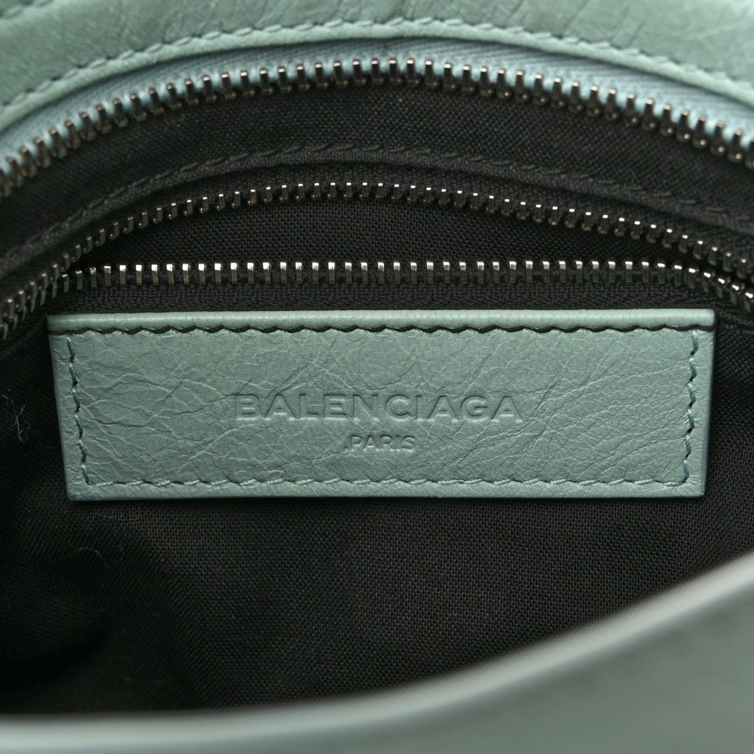 Balenciaga Agneau Classic Silver Hardware Mini City Maldives