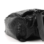 Balenciaga Agneau Arena Superbusy Large Sling Zip Shoulder Bag Black