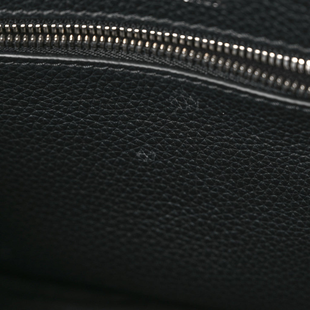 Balenciaga Grained Calfskin Mini 2.0 Everyday North South Shoulder Tote Bag Black