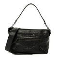Balenciaga Agneau Arena Storico Classic Hardware Small Le City Moto Black