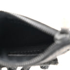 Balenciaga Denim Crystal Coin Purse Black