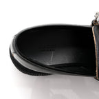 Gucci Cordovan Lux Dionysus Hunder Loafers 39.5 Black
