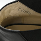 Chanel Lambskin Chain Ankle Boots 38 Black