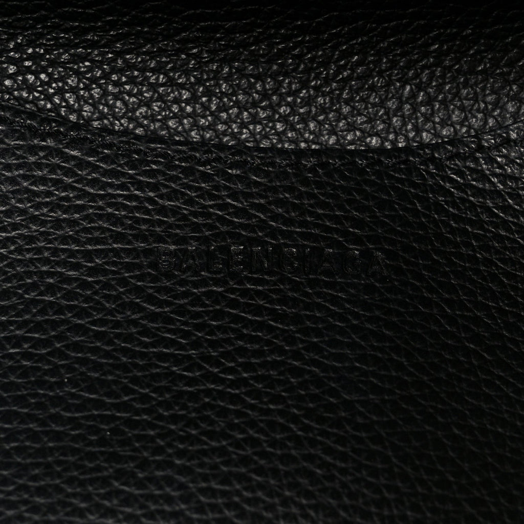 Balenciaga Grained Calfskin Neo Classic Black Hardware S City Black
